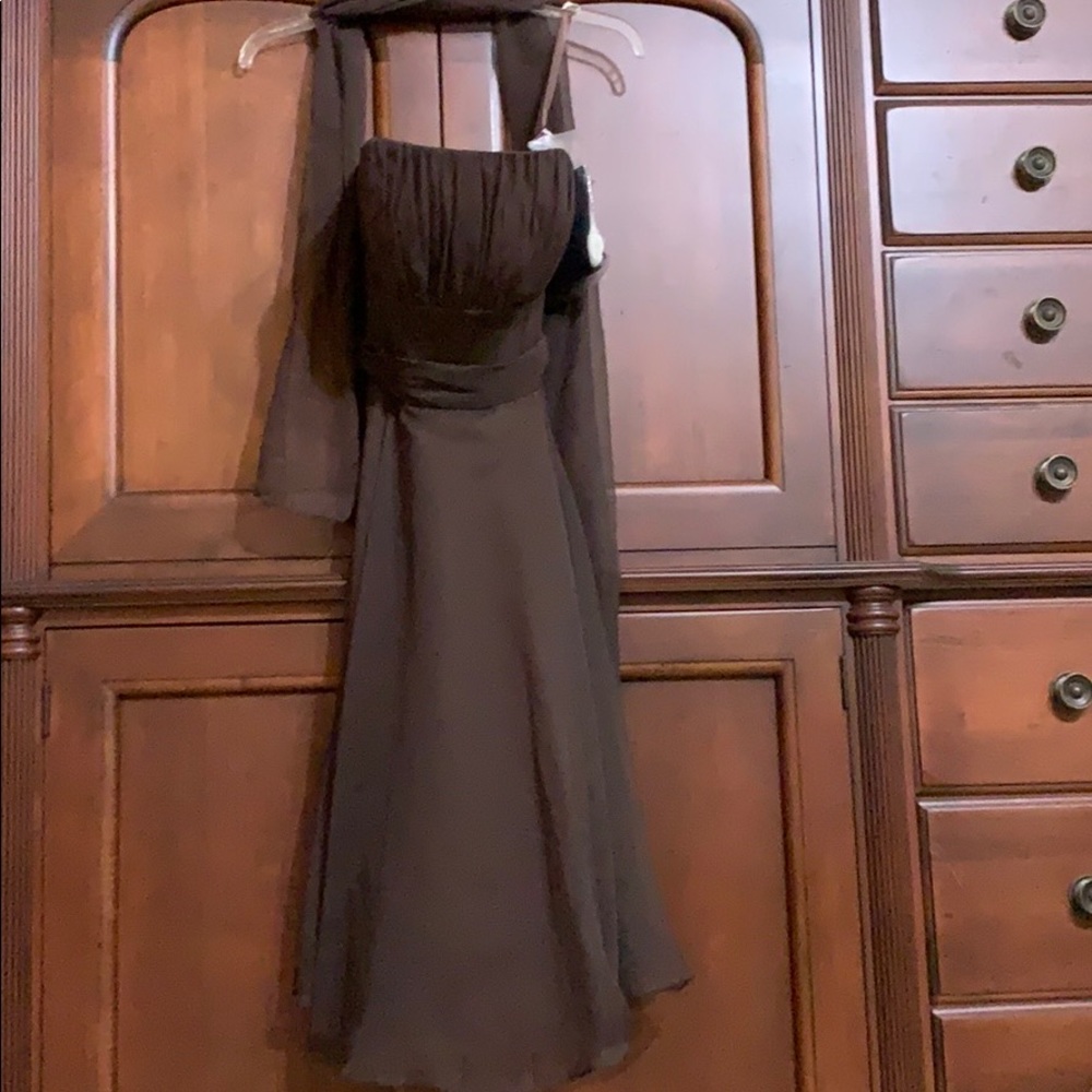 Women’s chocolate holiday/bridesmaid dress